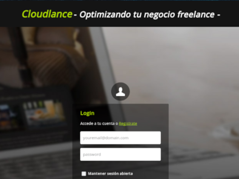 Sitio Web de Cloudlance