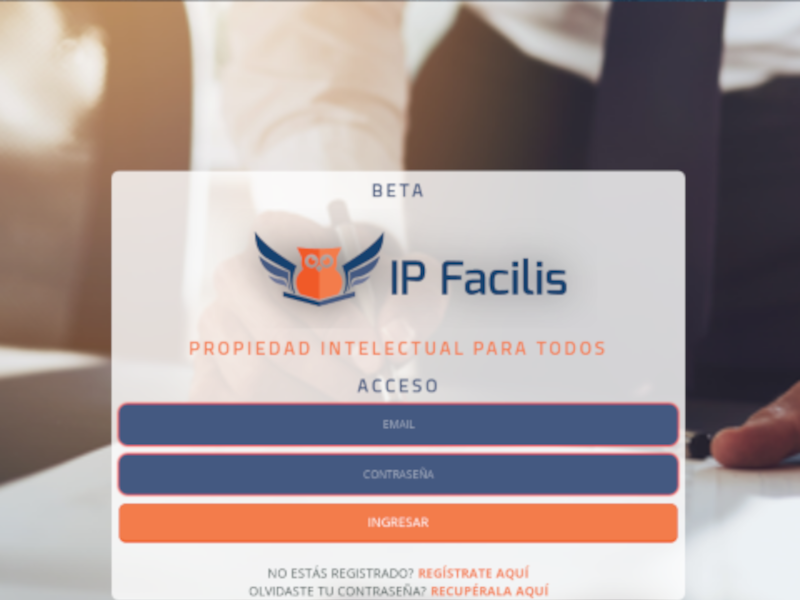 Sitio Web de Generador de Contratos de IPFacilis